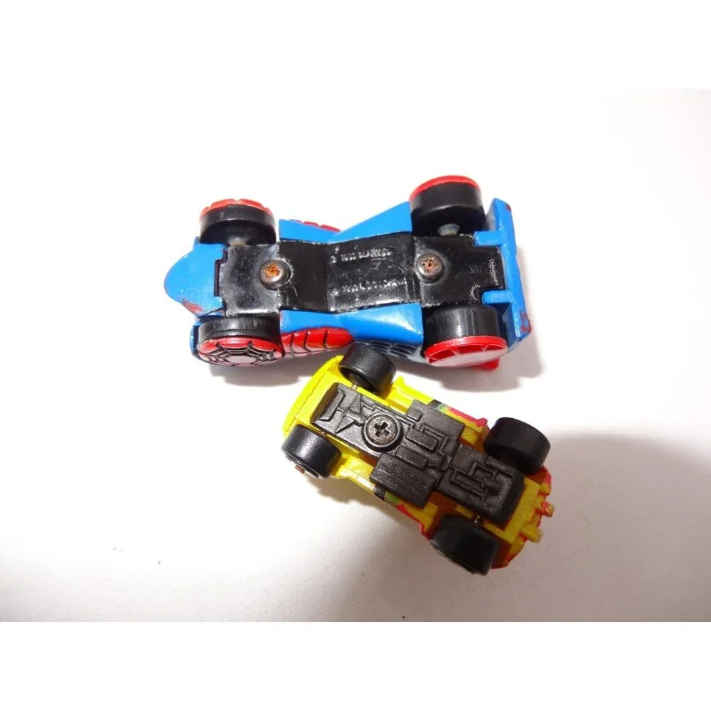 Galoob Micro Machines Volkswagon Beetle Goodyear VW Bug #15 Vintage Spiderman ca